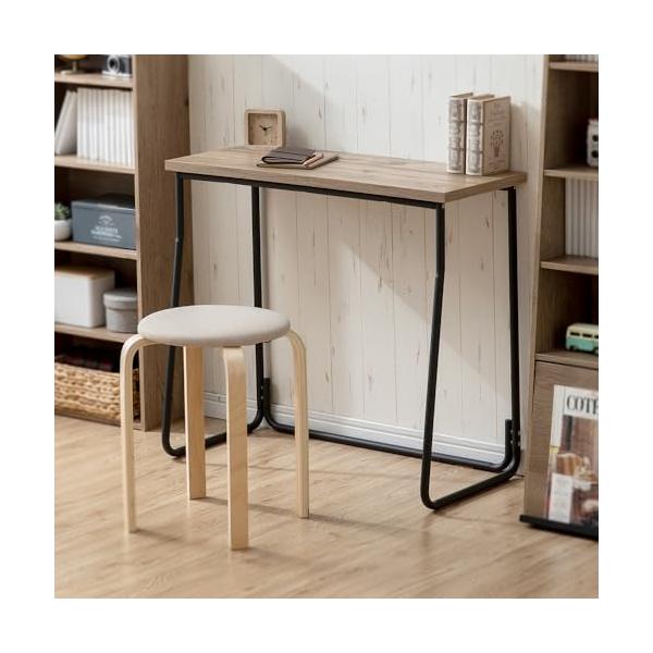 デスクアッシュブラウン/(cm)幅約79.0×奥行約39.1×高さ約70.0/IWD-790・パッケージ個数:1・梱包サイズ:860×390×75mm・耐荷重/天板:約20kg・主要材質/天板:プリント紙化粧パーティクルボード/フレーム:ス...