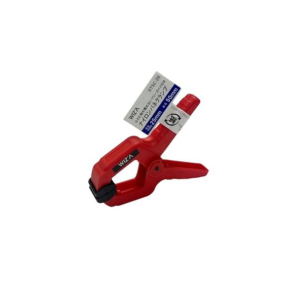 インダストリアルレッド/ブラック/-/GTSC-25・パッケージ個数:1・用途:工作物の接着や釘打ちなどの仮止めの際に・サイズ(約):D58×47×H13mm・重量(約):4g・クランプ部(フリーガイド)サイズ(約):D9×W10×H3mm...