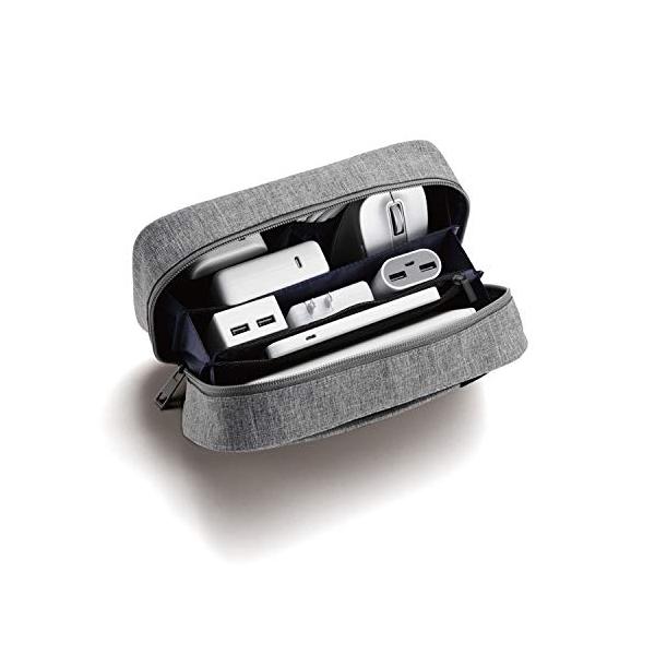 キャリングポーチストレージタイプ・グレー/-/BMA-GP14GY・Color:ストレージタイプ・グレー・パッケージ個数:1・詳しくは「商品の仕様」「商品の説明」をご確認ください。・周辺機器からビジネス用品までをまとめて収納可能な、収納物が...