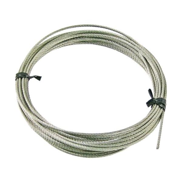 -/φ1.5mmx5m/-・Size:φ1.5mmx5m・パッケージ個数:1・使用荷重 27.5kg・強くて錆びにくいステンレス製。ワイヤーロープ 細径。・ワイヤー径1.5mmx5m