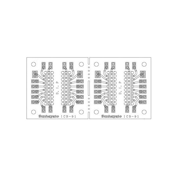 -/-/ICB-91・パッケージ個数:1・小規模な回路の組立に。(br)小規模な回路の組み立てに最適です。(br)2枚続きで中央で分割できます。・仕様(br)寸法 45×91ミリ(br)材質、板厚 片面、紙フェノール1.6t(br)仕上処理...