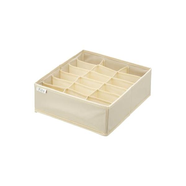 1個アイボリー/LL(仕切り18マス)/811000965・Size:LL(仕切り18マス)・パッケージ個数:1・ごちゃごちゃしがちな引き出しや収納ケースの中をすっきり整理整頓できるアイテム。