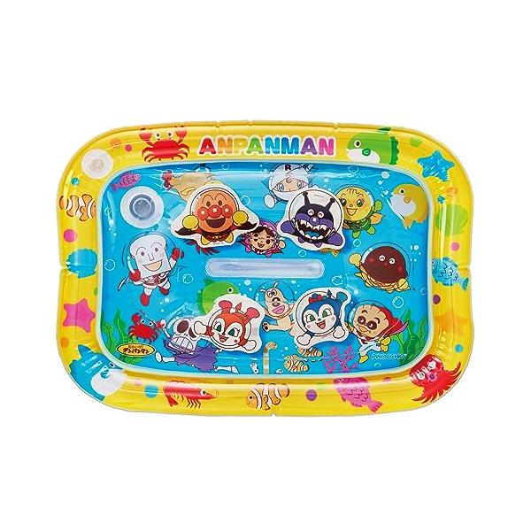 -/-/4971404321717・感覚遊びで五感を刺激するウォーターマットです。・マットにすることで水のちゃぷちゃぷ感をお部屋のなかでも楽しめます。・中のパーツはお子様の大好きなアンパンマンたちなので、手の感触だけでなく目で見ても楽しいで...