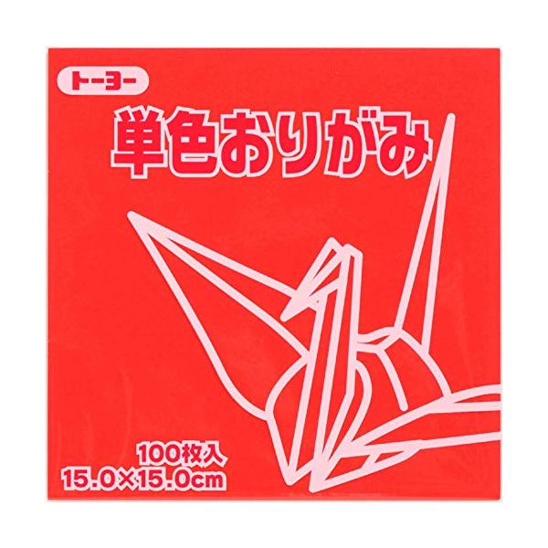 -/15cm角/64102・パッケージ個数:1・特徴サイズ、色数を豊富に取り揃え、幼稚園や学校教材として幅広く使用できるおりがみ・本体サイズ15×15cm・入数100枚入・色あか・対象年齢3歳~