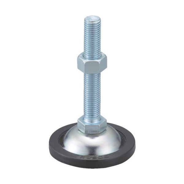 シルバー/M20×180/NA220X180・Size:M20×180・パッケージ個数:1・許容荷重(kg):500・ねじ寸法:M20×2.50・ねじ長さ(mm):180・全高(mm):215.5・台座径(mm):80