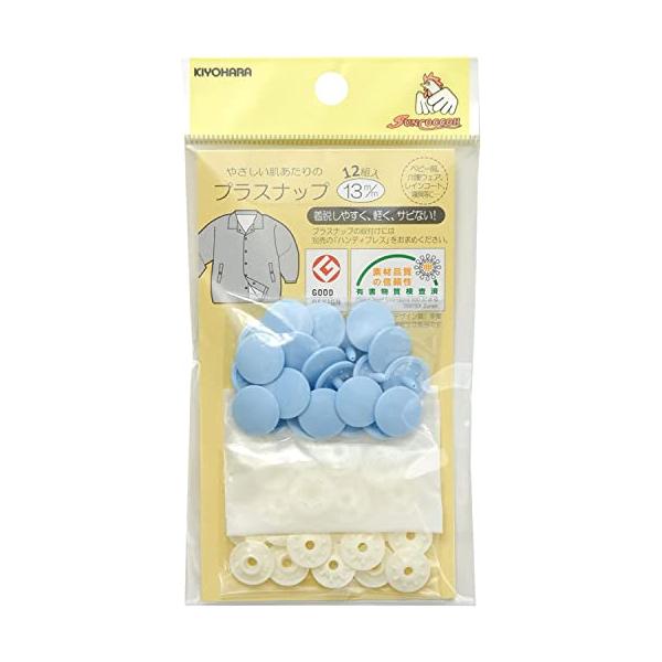 プラスナップ13mmベビーブルー/13mm/SUN15-73・Style:プラスナップ13mmColor:ベビーブルー・パッケージ個数:1・糸 ・ 針 不要で取り付けられる プラスナップ の 業務用 ・ 大容量 パック 。 金属アレルギー ...