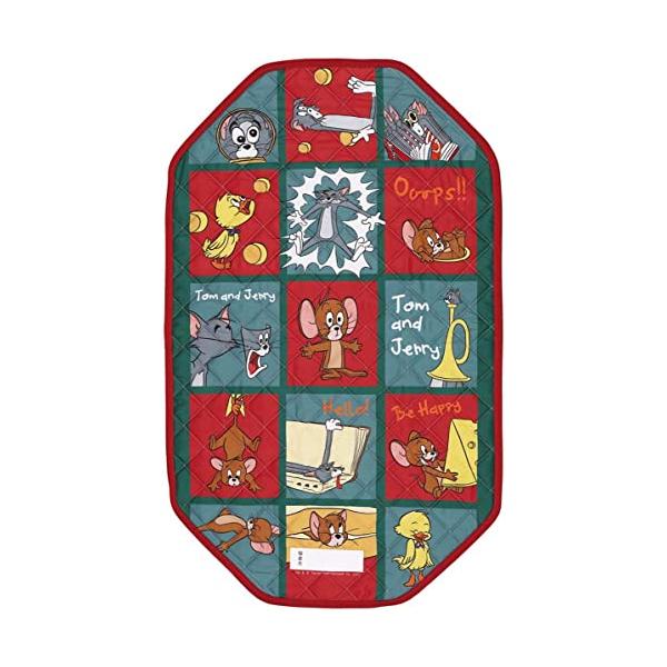 アール・デコトムとジェリー/Small/BCV1-A・Color:トムとジェリーSize:Small・パッケージ個数:1・サイズ:約60×100cm/材質:ポリエステル/原産国:中国・コット(簡易ベッド)カバーSサイズ、名前が記入できる「お...