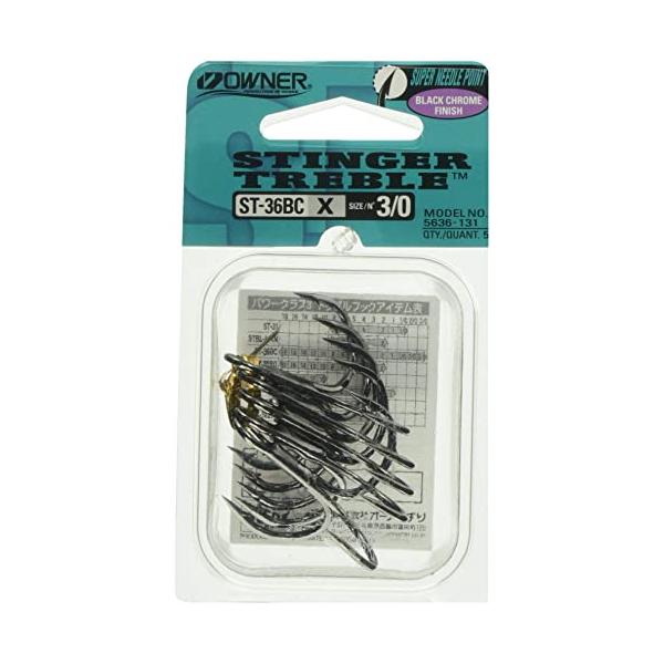 他サイト： OWNER(オーナー) フック カルティバ ST-36BC スティンガートリプルフック 3/0号 11548の商品画像