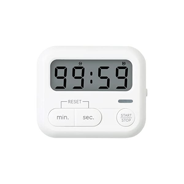ホワイト/ミニ/LV-7097-W・Color:ホワイトSize:ミニ・パッケージ個数:1・気軽に計って、モチベーションUPモチベプラス スタディタイマー・最大設定時間100分で勉強・試験対策時に使える・消音もできる3モード。塾や図書館など...