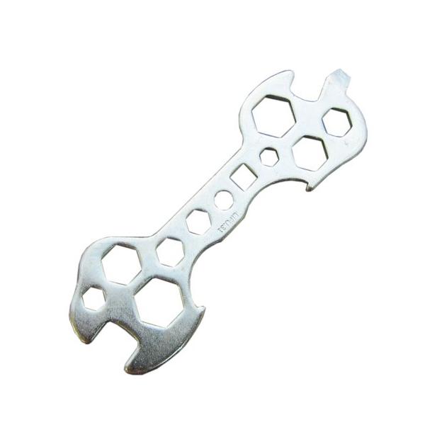 シルバー/-/30300・パッケージ個数:1・サイズ : 全長150mm・質量 : 75g・仕様 : ペダル15mm、マイナスドライバー、四角8mm、メガネレンチ7mm、8mm、9mm、10mm、11mm、13mm、14mm、16mm、17...