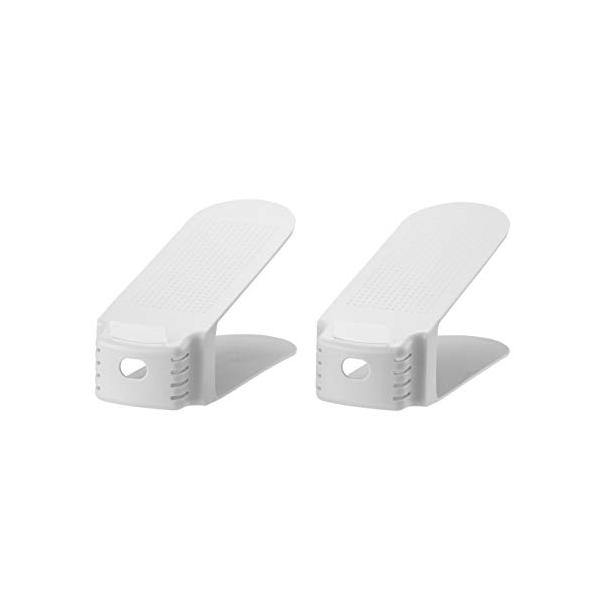 2Pホワイト/02)ワイド(幅10cm)/SHW-01・Color:ホワイトSize:02)ワイド(幅10cm)Style:2P・パッケージ個数:1・本体サイズ:約幅10×奥行26×高さ13.5cm・本体重量:約161g 1個当り・材質:本...