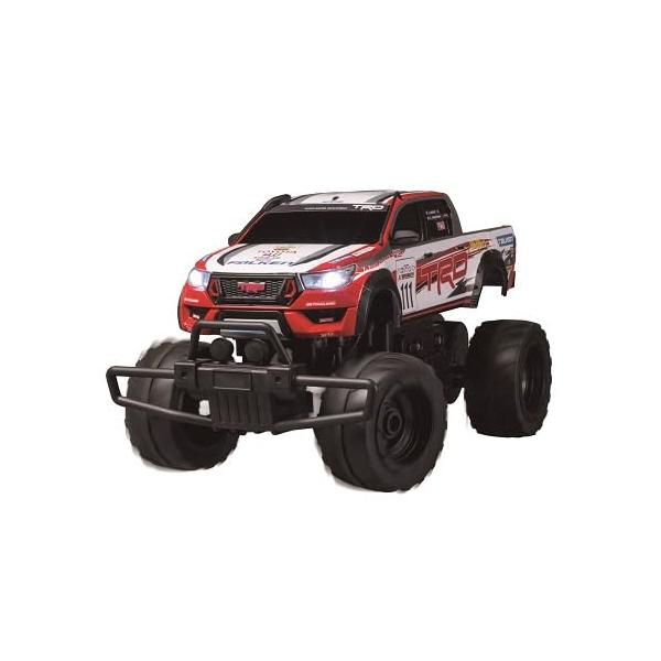 -/-/JRVC132-RD・PatternName:1/24 トヨタ ハイラックス レボTRD AXCR2019 JRVC132-RD・ 人気車種「TOYOTA HILUX REVO」が1/24 防塵防水ラジコンとして新登場・単三電池6本...