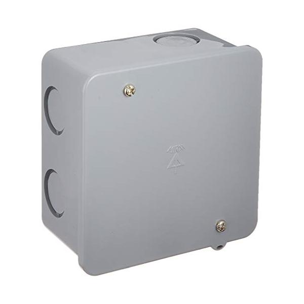 ノック付グレー/中形四角(深型)/PVK-BN・Color:グレーSize:中形四角(深型)Style:ノック付・パッケージ個数:1・規格:中形四角(深型)・色:グレー・ノック:付・耐衝撃性樹脂