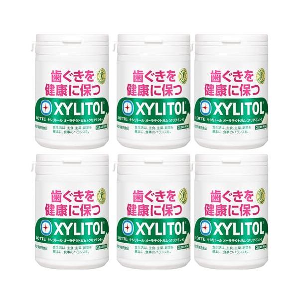 クリアミント-/125グラム (x 6)/-・Style:クリアミント・パッケージ個数:1・原材料:マルチトール、ユーカリ抽出物／甘味料（キシリトール、アスパルテーム・L-フェニルアラニン化合物）、ガムベース、香料、増粘剤（アラビアガム）、...