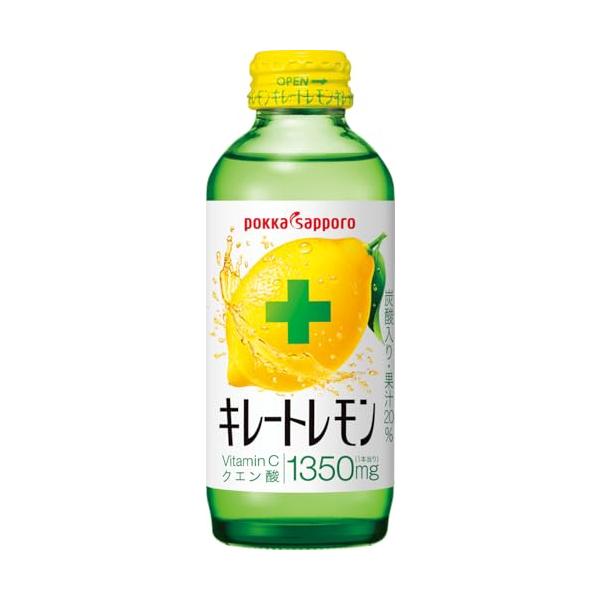 -/155ml ×24本/-・PatternName:キレートレモン・原材料：レモン（アルゼンチン、イスラエル）、砂糖、レモン果皮エキス、レモンペースト（果皮、果肉）／ビタミンC、炭酸、香料・栄養成分：100mlあたり エネルギー68Kca...
