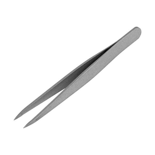 先細-/-/NO.40・Style:先細・パッケージ個数:1・用途:小さい物や異形物に対する細密な作業等・特徴:鋭利な先端で細かいものを確実にキャッチできる・全長:約95mm・仕様:先細型・加工:フッ素加工処理、材質:ステンレス鋼SUS420J2