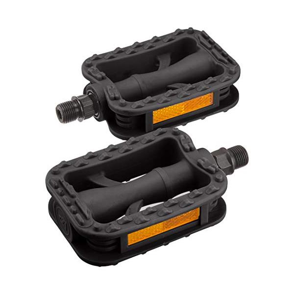 モダンブラック/小/VP-308.A F460169BLC・Color:ブラック・パッケージ個数:1・ブリヂストン(BRIDGESTONE) 樹脂ペダル BLC（ブラック） BLC（ブラック） VP-308.A P4376 F460169B...