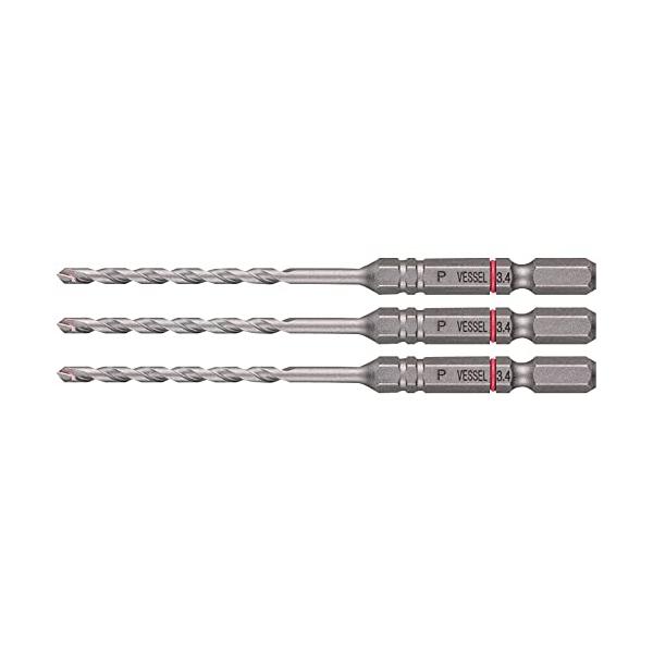 3本セット 3.4mm-/-/APD3S-3.4・Style:3本セット 3.4mm・パッケージ個数:1・セット明細:φD: 3.4 …3本