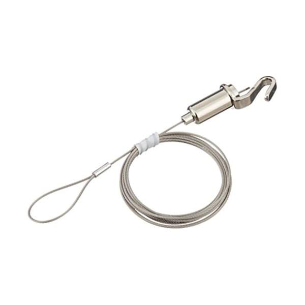 シルバー/径1.0mm×50cm/1801・パッケージ個数:1・掲載の動画は本商品の使用例となります。ピクチャーレールについては別売となります。