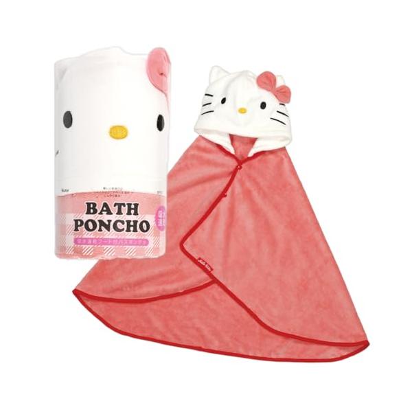 サンリオキティ/ポンチョ/BPO1-A・Color:キティSize:ポンチョStyle:サンリオ・パッケージ個数:1・サイズ:縦108×横92cm・素材・材質:本体=ポリエステル80%・ナイロン20%・原産国:中国・パッケージ重量: 0.2...