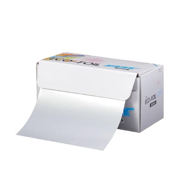 シルバー/100メートル (x 1)/4989550471910・パッケージ個数:1・ロール式のアルミホイルなので経済的です。カッターがついているので、箱から取り出さずに切ることができます。サロンの定番品です。