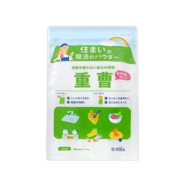 無色/1キログラム (x 1)/282237・パッケージ個数:1・天然素材の重曹。食品添加物グレードでお掃除だけでなくお料理にも使用できます。