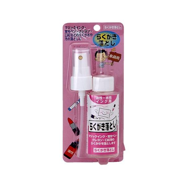 -/70ml/-・パッケージ個数:1・油性・水性・インク用・天然溶剤を主成分とした環境にやさしい商品です。・下地がシャッター、ガラス、ホーロー、メラミン化粧板、ステンレス等についた油性・水性マジックインク、蛍光ペン、クレヨン、口紅等のらくが...