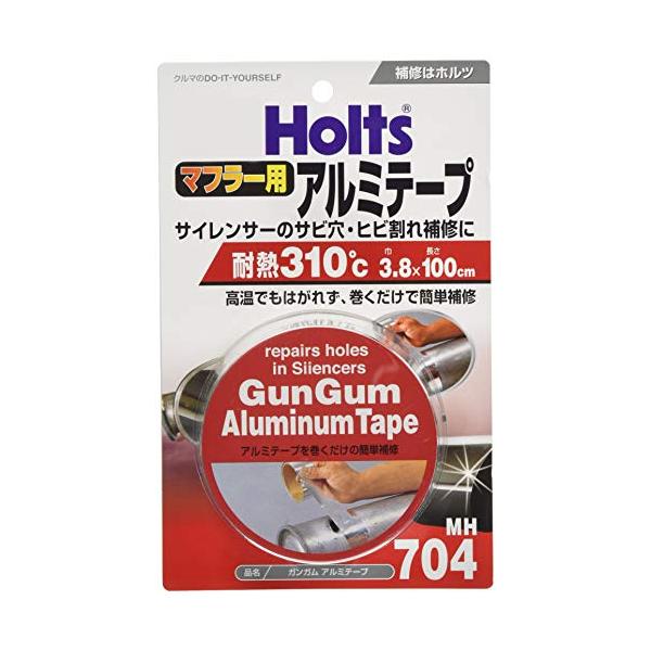 不明/単品/MH704・Size:単品PatternName:アルミテープ3.8×100cm・パッケージ個数:1・サイレンサーのサビ穴・ひび割れ補修に 高温でもはがれず、巻くだけで簡単補修・特長車のマフラー・サイレンサーに穴、ヒビができてし...