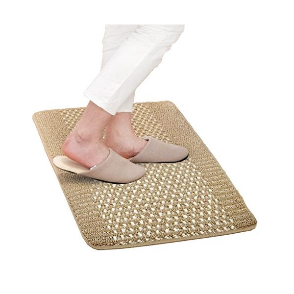 約45cm×90cmベージュ/45 x 90 cm (長方形)/4548622620405・Color:ベージュSize:45 x 90 cm (長方形)・パッケージ個数:1・本体サイズ:約45×90×0.8cm・本体重量:約400g・素材...