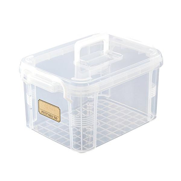 クリア/-/F-2232・パッケージ個数:1・サイズ:幅33.7×奥行24×高さ19.2cm・本体重量:0.645kg・素材・材質:ポリプロピレン・原産国:日本・容量:9L