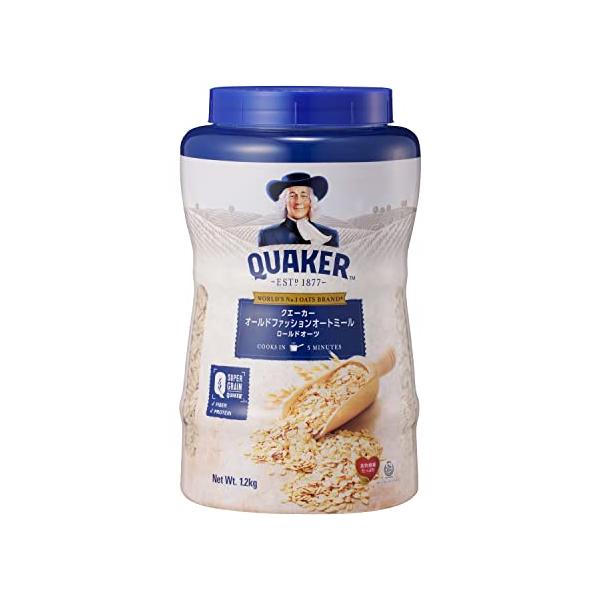 他サイト： QUAKER ( クエーカー ) ［公式］オールドファッション オートミール 1.2kg ロールドオーツ 粒感 しっかり 煮込んで作る ごはんの商品画像