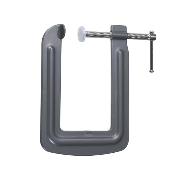 保護グレー/75mm×145mm/4907052381643・PatternName:単品Size:75mm×145mm・パッケージ個数:1・接着作業・材料固定などに・最大口開き幅：約75mm・ふところ深さ：約145mm・保護キャップ付・保...