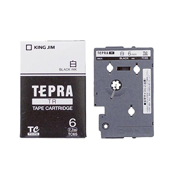 黒文字/6mm/TC6S・Size:6mmColor:黒文字・パッケージ個数:1・メーカー型番 : TC6S・サイズ : 幅64×奥行き23×高さ95mm・重量 : 約45g・長さ : 7.7m・幅 : 6mm