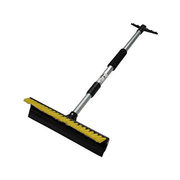 -/-/tr-8193303・パッケージ個数:1・サイズ:幅26.5×73~120cm・重量:約380g・材質:ハンドル/アルミ、ブラシ/ポリプロピレン、樹脂部/ABS樹脂、EVA樹脂・仕様:伸縮式