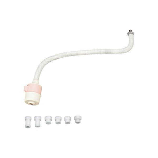 ホワイト/ホース長さ:500mm/2184・Size:ホース長さ:500mm・パッケージ個数:1・付属アダプタネジ:G(G1/2)・GL(M18×1.5)・P(M19×1)・PL(M20×1.5)・R(M18×1)・RN(M22×1.5)・...