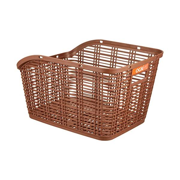 ダークブラウン/目安サイズ（外寸）／幅320×高さ250×奥行420 (mm)/RB-005・Color:ダークブラウン・パッケージ個数:1・目安サイズ:(約)幅320×高さ250×奥行440mm・目安重量:(約)1.1kg・適応車種:後ろ...