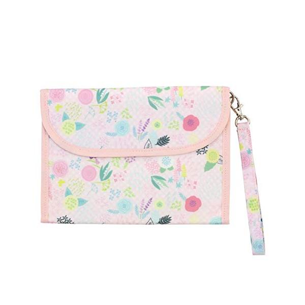 シンプルフラワー/165mm x 230mm x 15mm/F30002・Color:フラワー・パッケージ個数:1・妊婦さんからママまでながーく使えるじゃばらタイプの母子手帳ケース・必要なものだけ持ち歩けるセパレートケース付き・両手がふさが...