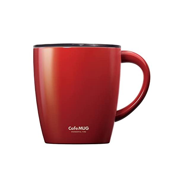 モダンレッド/330ml/MGT-330・Color:レッドPatternName:330ml・パッケージ個数:1・サイズ:12.3×9.3×10.3cm・材質:本体/ステンレス鋼(アクリル樹脂塗装)、ハンドル・スライド・フタ・飲み口/ポリ...