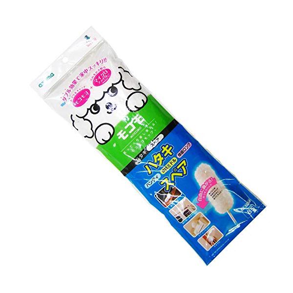 スペアホワイト/13×1×32cm/MC-SP850・Style:スペア・パッケージ個数:1・全長:約35cm・本体重量:約1 750g・モップ:ポリエステル・原産国:中国・ダブル効果で家中スッキリ モコモハタキスペア。