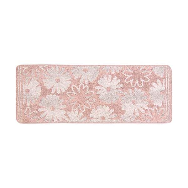 フローラル。ピンク/45 x 45 cm (長方形)/4548622638110・Color:ピンクSize:45 x 45 cm (長方形)・パッケージ個数:1・サイズ：約45cm×120cm・マットの高さ：約7mm・素材：ポリエステル1...