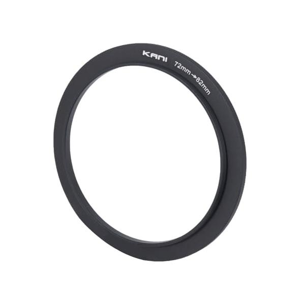 ステップアップリング黒枠/72-82mm/K21015・Size:72-82mmStyle:ステップアップリング・パッケージ個数:1・レンズ側のフィルター枠径よりも大きな径のフィルターが取付可能に・外周部にローレット加工を施し、着脱操作がし...