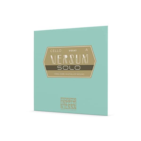 A線-/4/4/VES41・Size:4/4Style:A線・パッケージ個数:1・新しいVERSUM SOLO(本製品)は特にソロ向けになっています。・テンションは全体として高め。奥深い音色が特徴。