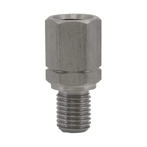 シルバー/正8mm→逆10mm/SS-8・Size:正8mm→逆10mm・パッケージ個数:1・●内容:1本・色: シルバー・素材: ステンレス鋼・パッケージ重量: 0.07 pounds