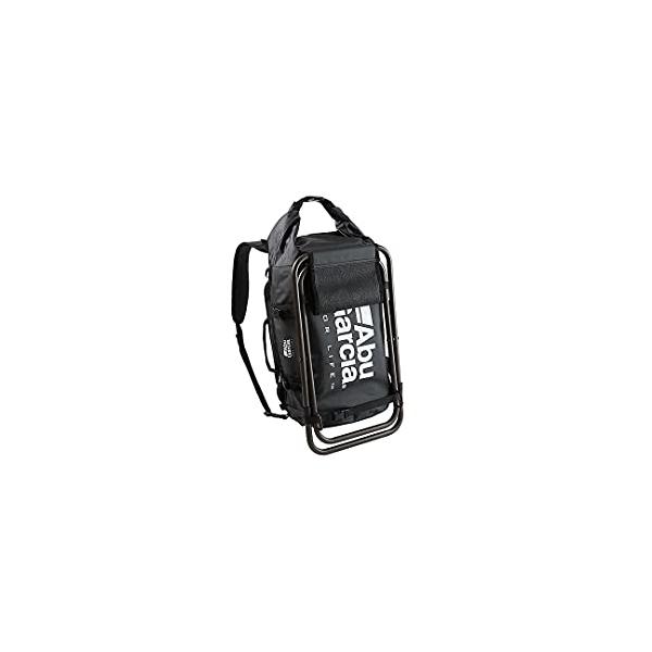 ブラック/(約):W.44cmH55cm.D25cm/1479607・Color:ブラック・パッケージ個数:1・素材:バッグ部分：ターポリン、椅子部分スチール・サイズ本体収納部（約）:W.44cmxH.26cmxD.29cm・梱包サイズ（約...