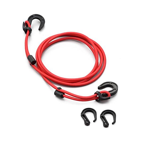 モダンレッド/2.5m/73398・Color:レッドSize:2.5m・パッケージ個数:1・用途荷物の量に合わせてコードの長さを調節できるバイク用ストレッチコード・仕様1コードは程よい伸縮性と耐久性を両立させたΦ6.5mmのゴム製。・仕様...