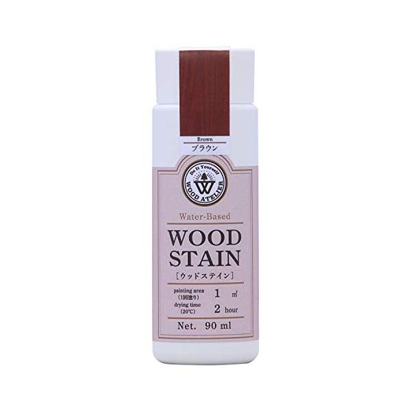 ブラウン/90ml/800611・Size:90mlColor:ブラウン・パッケージ個数:1・内容量:90ml・色:ブラウン・塗り面積(1回塗):約1m2、乾燥時間(20度):約2時間・うすめ液:水(水道水)・成分:合成樹脂(アクリルシリコ...