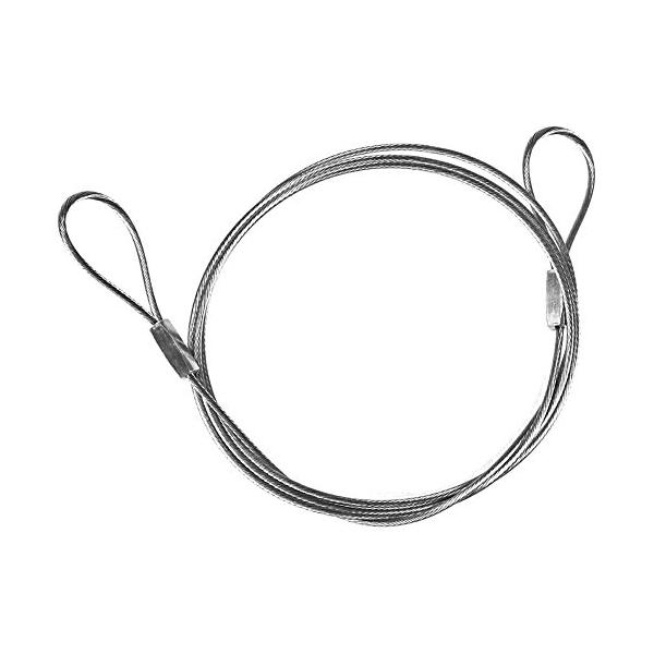 -/1.0x600mm/Y-12・Size:1.0x600mm・パッケージ個数:1・ロープ内容:径1×600mm・参考使用荷重:20kg・末端処理:両アイ加工・商品サイズ:W80・H130・D15mm・材質:SUS304