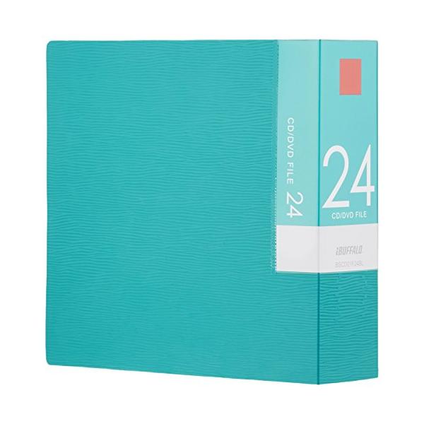 モダンブルー/24枚収納/BSCD01F24BL・Size:24枚収納Color:ブルーPatternName:単品・パッケージ個数:1・4950190000000・素材:PVC・種類: 単品・パッケージ重量: 0.31 pounds