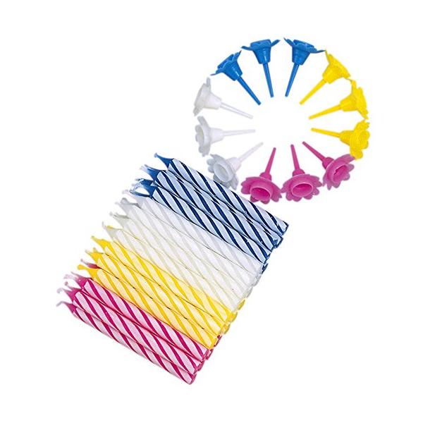 ornateアソート/20×10×2cm/DL6352・パッケージ個数:1・お誕生日やお祝いの時のケーキの飾り付けに最適です。・数種類の色でセットされているカラフルなキャンドルです。・サイズ:20×10×2cm・素材・材質:ローソク=パラフ...