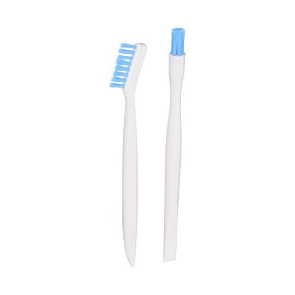 ホワイト/約2.5×0.6×15.5cm/3574・PatternName:スキマブラシセット・パッケージ個数:1・サイズ:約2.5×0.6×15.5cm・本体重量:約5g・材質:柄:ポリプロピレン、毛:ポリプロピレン・原産国:中国・耐熱温...